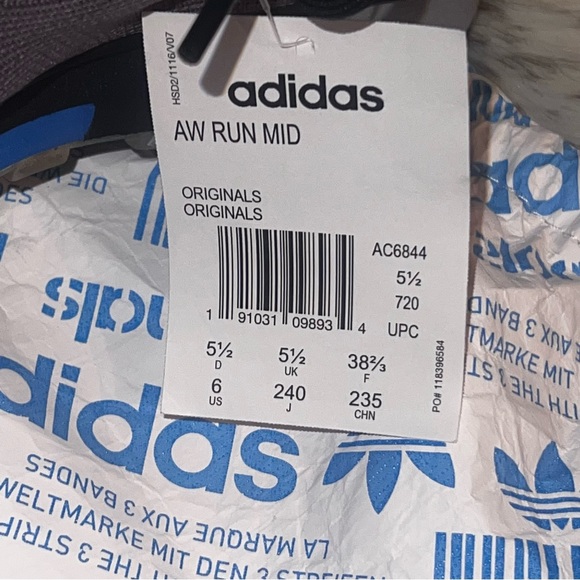 Alexander Wang x Adidas Run Mid End of Summer Clearance - Picture 8 of 9